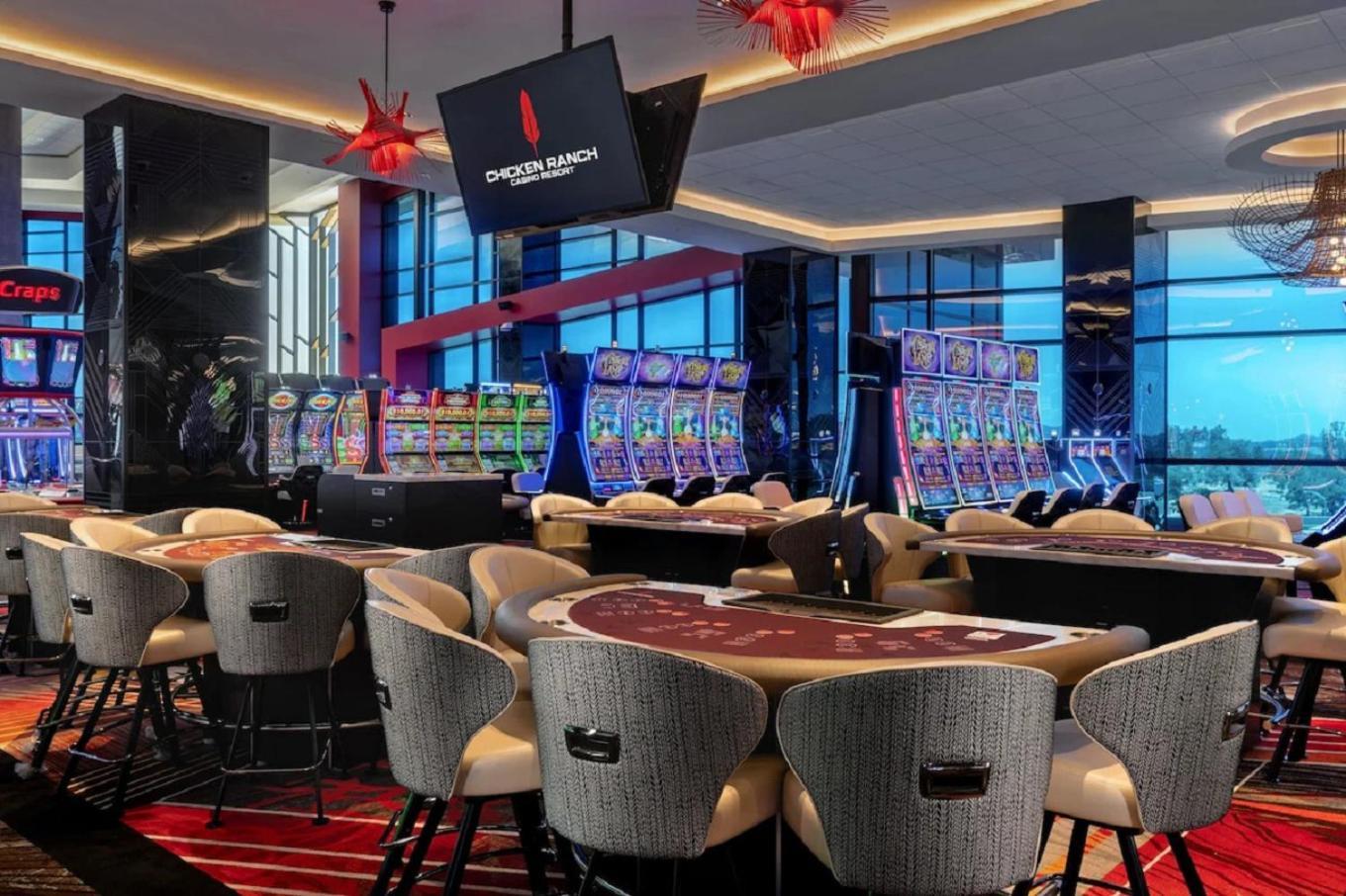 Chicken Ranch Casino Resort Jamestown Bagian luar foto
